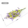 Flor Artificial Gipsofila High-End Flor Falsa Única PU Flor de Cola Macia Buquê de Casamento Buquê com Toque Real Ornaments Atacado