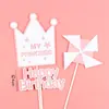 Bolo Decorativo Estrela de Assar Arco-Íris Plug-in Festa Crianças Assar Plug-in Aniversário