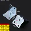 Suporte de Prateleira Reforçado em Ângulo Reto de 90 Graus Suporte Angular em L Fixador de Móveis Suporte de Ângulo de Chapa de Ferro Conector de Fixação