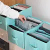 Caja de Almacenamiento de Tela para Ropa Pantalones Cajón Organizador de Ropa Caja de Almacenamiento de Ropa Caja de Almacenamiento Plegable