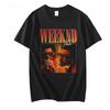 The Weeknd 2.0 Camiseta Unissex Vintage Anos 90 Preta Masculina Algodão