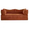 Sofá Dobrável Sala de Estar Simples Apartamento Pequeno Quarto de Aluguel Pessoa Solteira/Dupla Conjunto de Sofá Reclinável Montagem Sofá-Cama Móvel de Uso Duplo