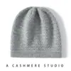 Nuevo Gorro de Moda Versátil de Punto para Otoño e Invierno con 35% Cachemir, Cálido Gorro de Cachemir de Punto Acanalado de Color Sólido