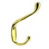 Nuevos Ganchos para Abrigos de Pared del Fabricante, Ganchos de Aleación de Zinc para Vestidores, Ganchos Dobles Superiores e Inferiores para Baño, Ganchos para Abrigos, Accesorios de Ferretería