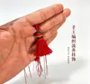 Série Cores de Primavera Borla de Algodão Pequeno Pingente DIY Fio de Algodão Torcido à Mão Borla Pingente de Colar Estilo Étnico Xizang Acessório