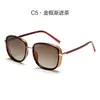 Óculos de Sol Estilo Novo Gm para Mulheres, Óculos de Sol de Moda Europeia e Americana de Alto Padrão para Mulheres, Lentes Polarizadas, Óculos Anti-UV para Dirigir