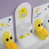 Inodoro Pequeño de Colores para Niños de Guardería Asiento de Inodoro Donald Duck para Baño Columna Integrada de Lavabo para Niños