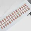 30 Piezas de Pegatinas para Uñas T024 Escalera Corta de Globo de Viaje, Lunares Lindos y Dulces, Caras Sonrientes, Ojo de Gato Francés, Chica, Uñas Artísticas de Deseo Puro