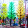 Fábrica Atacado LED Ferro Flor de Cerejeira Lâmpada Árvore Altura Multi-cor Opcional Ao Ar Livre À Prova D'Água Parque Engenharia Luminosa Paisagem