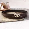 Cinto Feminino Novo Estilo com Fivela de Pino Cinto de Couro PU Versátil em Estoque Fabricante de Cintos Femininos Atacado Cinto Feminino Estilo Casual