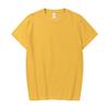Playera de Algodón Pesado para Hombre 270g para Hombre y Mujer Color Sólido Manga Corta Pareja Holgada Transpirable Media Manga Casual Camiseta Lisa