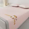 2026 Nuevo Modelo Esterilla Refrigerante de Seda de Hielo para Verano Juego de Tres Piezas, Lavable Individual para Dormitorio de Estudiantes Esterilla Suave con Aire Acondicionado