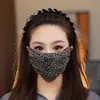 Mascarilla de Protección Solar con Estampado de Leopardo 2026 al por Mayor para Mujeres, Transpirable para el Verano, Protección Ocular, Adelgazamiento Facial, Protección UV, Lavable