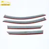 Adecuado para Byd 25 Sello 06Gt Acero Inoxidable Tira Brillante Protector de Lluvia Moldura Accesorios Exteriores para Coche