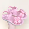 Fabricante de Sandálias Infantis de Verão Atacado Transfronteiriço Sapatos de Salto Alto de Princesa para Crianças Grandes, Médias e Pequenas Sandálias de Princesa Casuais para Exterior