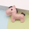Colgante de Lujo Año del Caballo de Cuero Adorno de Pony Regalo Llavero de Pony para Coche Accesorios para Bolso