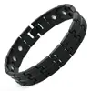 Bestseller transfronteiriço europeu e americano: Pulseira magnética série cobre vermelho antiga, moda vintage, três fileiras de pulseira de casal totalmente magnética removível