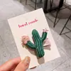 Pasador de Pelo de Conejo de Dibujos Animados Lindo Estilo Coreano Dulce Infantil Corazón Relleno de Algodón Dibujos Animados Pinza Lateral Pasador de Flequillo Hecho a Mano