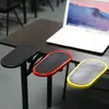 Descanso de Mão para Computador Suporte de Braço Mouse Pad Bandeja para Teclado Placa de Descanso de Mão para Mesa Suporte de Pulso Mouse Pad Rotativo
