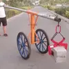 Carro para Instalación de Bordillos, Herramienta para Instalación de Piedra de Acera, Transportador de Piedra de Acera, Pinza para Bordillos, Pinza para Piedra de Acera