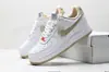 Tênis Putian Suede Af1 Air Force One Cor de Trigo Outono e Inverno Casuais para Homens e Mulheres com Amortecimento a Ar Embutido