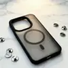 Adequado para Capa de Celular Magnética Preto Fosco Iqoo 15 Neo11 Pro Cobertura Protetora Airbag Anti-Queda Tudo Incluído
