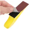 Bestseller transfronterizo juego de 121 piezas de lija roja de 30*90 mm para pulir y lijar madera, metal y muebles