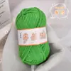 Hilo de Hilo de Hielo de Terciopelo de Nube Tejido a Mano Hilo Grueso DIY Bufanda de Tejido para Bebé Hilo para Cojín de Asiento de Muñeca Hilo para Zapatos de Ganchillo