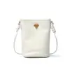 2023 nuevo estilo coreano mini bolso cubo de piel de vaca de primera capa bolso para teléfono de cuero genuino bolso de hombro cruzado simple casual