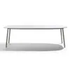 Silla de ratán para exteriores estilo nórdico, patio de villa al aire libre, jardín, balcón, terraza, mesa de comedor, mesa de ratán con tablero de roca, combinación de mesa y silla