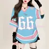 Producto de Venta Caliente Transfronterizo de Verano 2026 en Aliexpress y Ozone: Estampado Digital Animal City Cuello Redondo Manga Corta