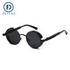 Defeng 58028 Gafas de sol de primavera retro punk europeas y americanas para hombre, montura redonda, gafas de sol hip hop para mujer, transfronterizo