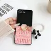 Estilo Europeo y Americano de Lujo Adecuado para Funda Protectora de Teléfono Móvil Samsung Zflip3 Creativa Anti-Caídas y Antideslizante Flip4 Estilo Nuevo de Celebridad de Internet