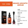 Esencia para Barba Transfronteriza Shuo Wo Xin SAUVASINE 30ml Rodillo de Microneedling Set para Crecimiento de Barba