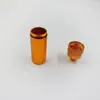 Liga de alumínio totalmente selada à prova d'água Bin Outdoor Survival Equipment EDC Tanque à prova d'água Caixa de armazenamento à prova d'água pontiaguda Frasco de remédios