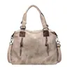 Bolsa de mano de comercio exterior con textura vintage, bolsa popular para llevar debajo del brazo, bolso de mano, bolso de hombro, bolso cruzado, bolsa de gran capacidad para la ciudad, al por mayor