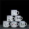 Taza de Cerámica Nostálgica, Copa Pequeña de Vino, Copa de Vino de Recuerdo, Suministro de 1 Yuan 2 Yuanes, Taza de Té Creativa Linda Retro Imitación Esmalte