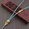 Cuerda Ajustable Tejida a Mano Seiko Colgante DIY Cordón Cuentas de Transferencia Passepartout Cuerda de Colgante de Jade de Loto