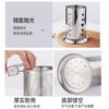 Suporte para Hashi de Aço Inoxidável Gaiola Drenante Comercial para Hashi Tubo Deslizante de Bambu Suporte para Utensílios de Mesa Suporte para Hashi Tubo de Assar