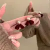 Pendientes de Botón con Lazo de Terciopelo de Melaleuca y Perla, Pendientes Elegantes Retro Versátiles, Lujo Ligero, Sensación de Alta Gama, Pendientes de Otoño/Invierno para Mujer