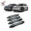 Adecuado para 22 Toyota Bz4X Cubiertas de Manija Modificadas y Tiras Decorativas para Manijas de Puerta Especiales de Subaru Solterra