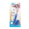 Kit de Escova de Dentes e Pasta de Dentes para Pets, Limpeza Bucal para Cachorros, Escova de Dentes para Cachorros, Escova de Dentes de Dedo para Gatos, Escova de Dentes para Gatos, Suprimentos para Pets