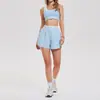 Conjunto Deportivo Casual de Yoga y Fitness de Verano 2026 Nuevo Europeo y Americano Conjunto Versátil de Moda de Camiseta sin Mangas y Shorts para Mujer