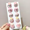 Faixa de Cabelo Pequena Fofa para Polegar de Bebê Não Machuca o Cabelo Elástico de Borracha Infantil Acessórios de Cabelo para Bebê Meninas