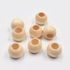 Acessórios de jóias DIY 20 MM grande buraco Lotus contas redondas Hemu contas redondas contas de madeira contas soltas contas de madeira frisadas acessórios
