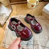 Sapatos Mary Jane doces e estilosos para meninas, coleção primavera/outono 2026, sapatos infantis pretos de sola macia