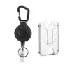 Mosquetón Negro de Alta Resistencia Hebilla de Fácil Extracción Clip para Mochila Antiperdida Accesorio para Mochila de Montañismo con Soporte para Mascarilla