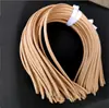 Nueva Diadema Metálica de 5 mm Japonesa y Coreana Accesorios DIY Diadema de Tela de Cinta Accesorios para el Cabello Material de Comercio Electrónico Transfronterizo Venta al por Mayor