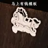Accesorios de Imán para Refrigerador Hechos a Mano con Bordado Dai, Brocado Song, Marco de Fotos Redondo Tie-Dye DIY, Montaje Cuadrado, Marco de Madera de Tres Capas para Bordado
