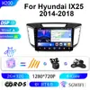 Adequado para Modelos 14-18 do Hyundai Ix25 com Tela Grande GPS Áudio e Vídeo Carplay Sem Fio Áudio e Vídeo Inteligente Interconexão Carro-Máquina